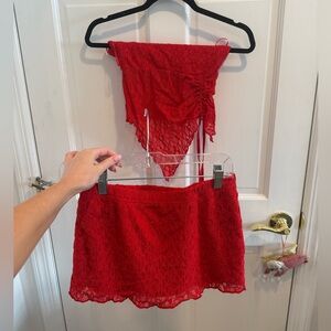 Red edikited set